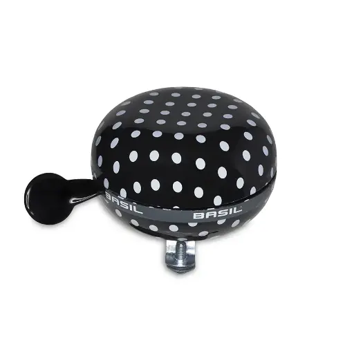 [640761-01] Bell Basil Polka Dot Black/White