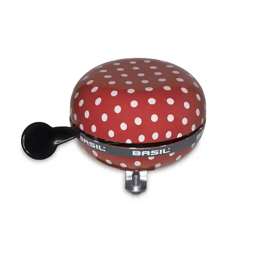 [640761-02] Bell Basil Polka Dot Red/White